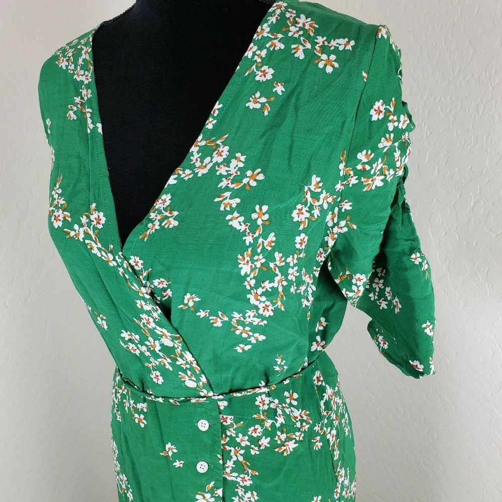 Faithfull The Brand Anne Marie Floral Midi Dress - Picture 6 of 8